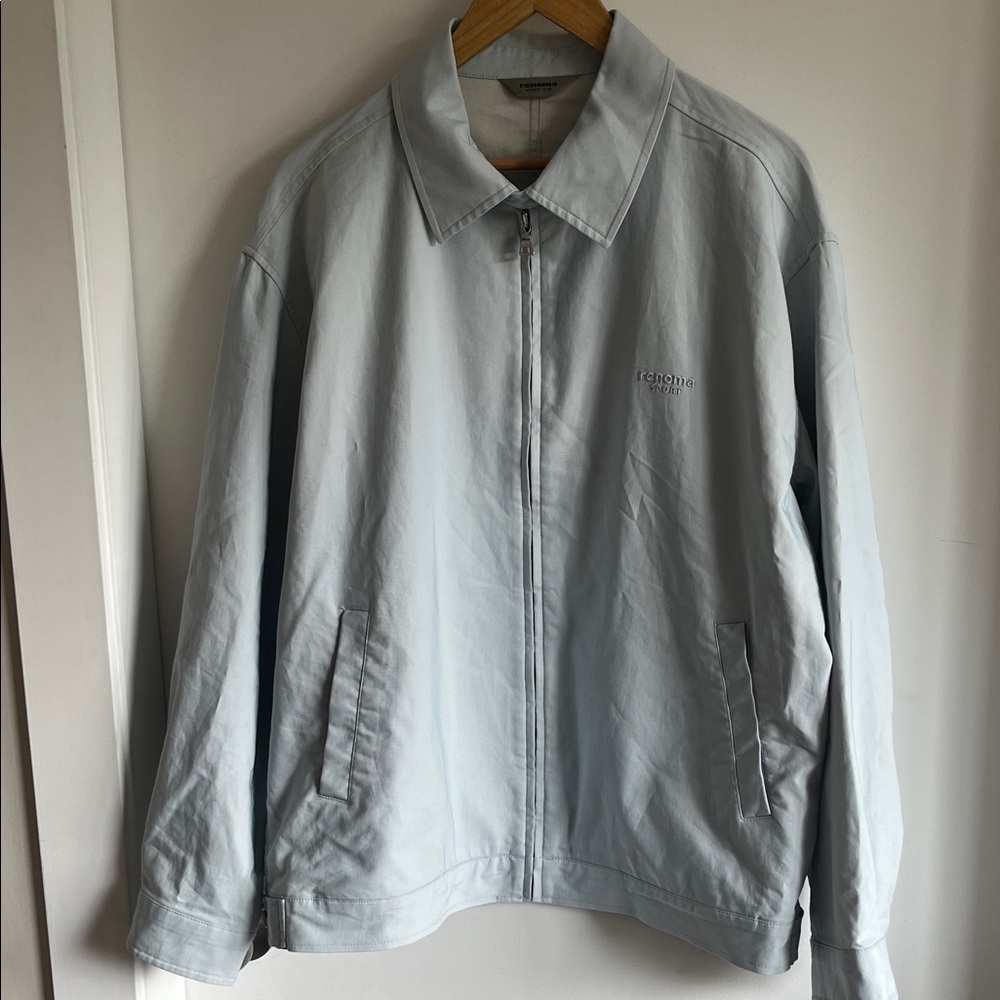 Renoma Sports Club Men's Light Blue Bomber Jacket